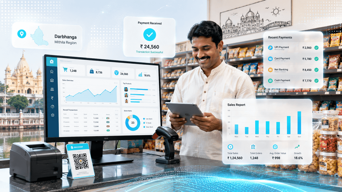 Billing Software in Darbhanga: Retail, Hotel, School & Hospital Options